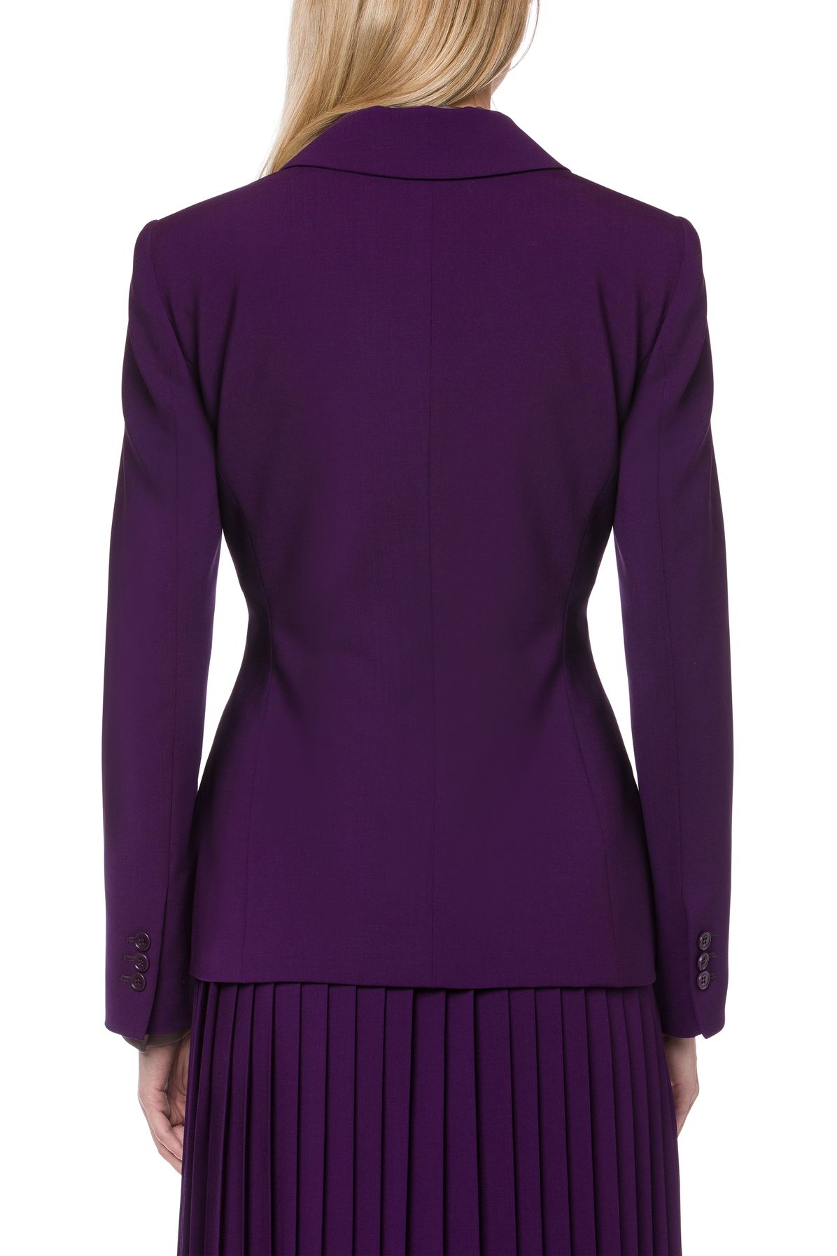 Alberta Ferretti Fresh stretch wool jacket