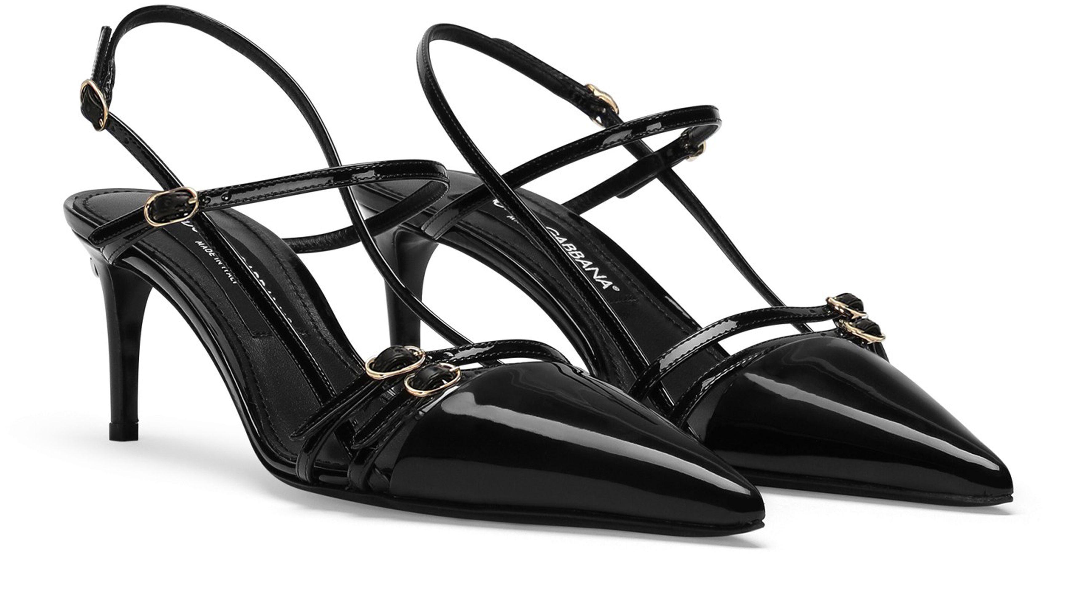 Dolce & Gabbana Patent leather slingbacks