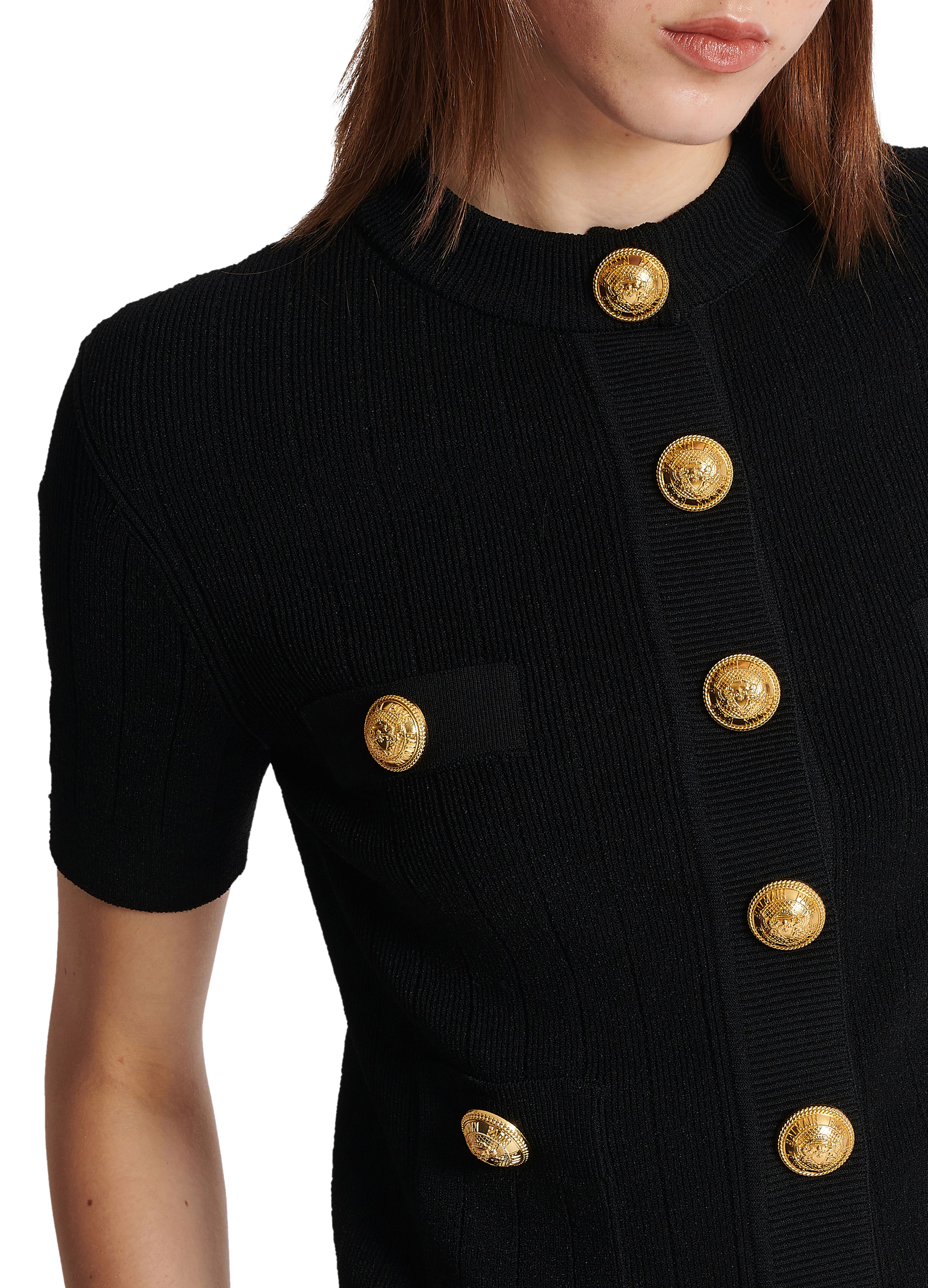 Balmain Buttoned knitted cardigan