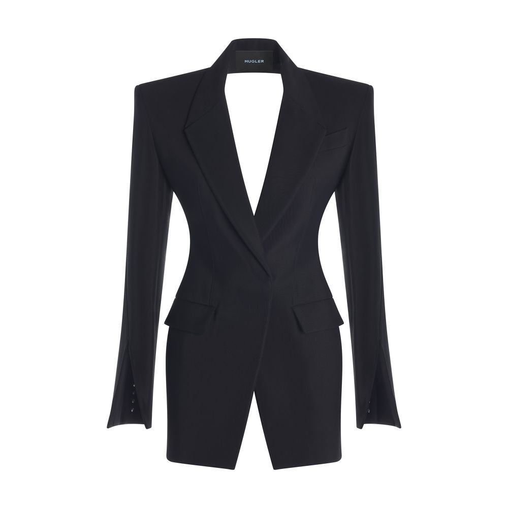 Mugler Single-breasted jacket