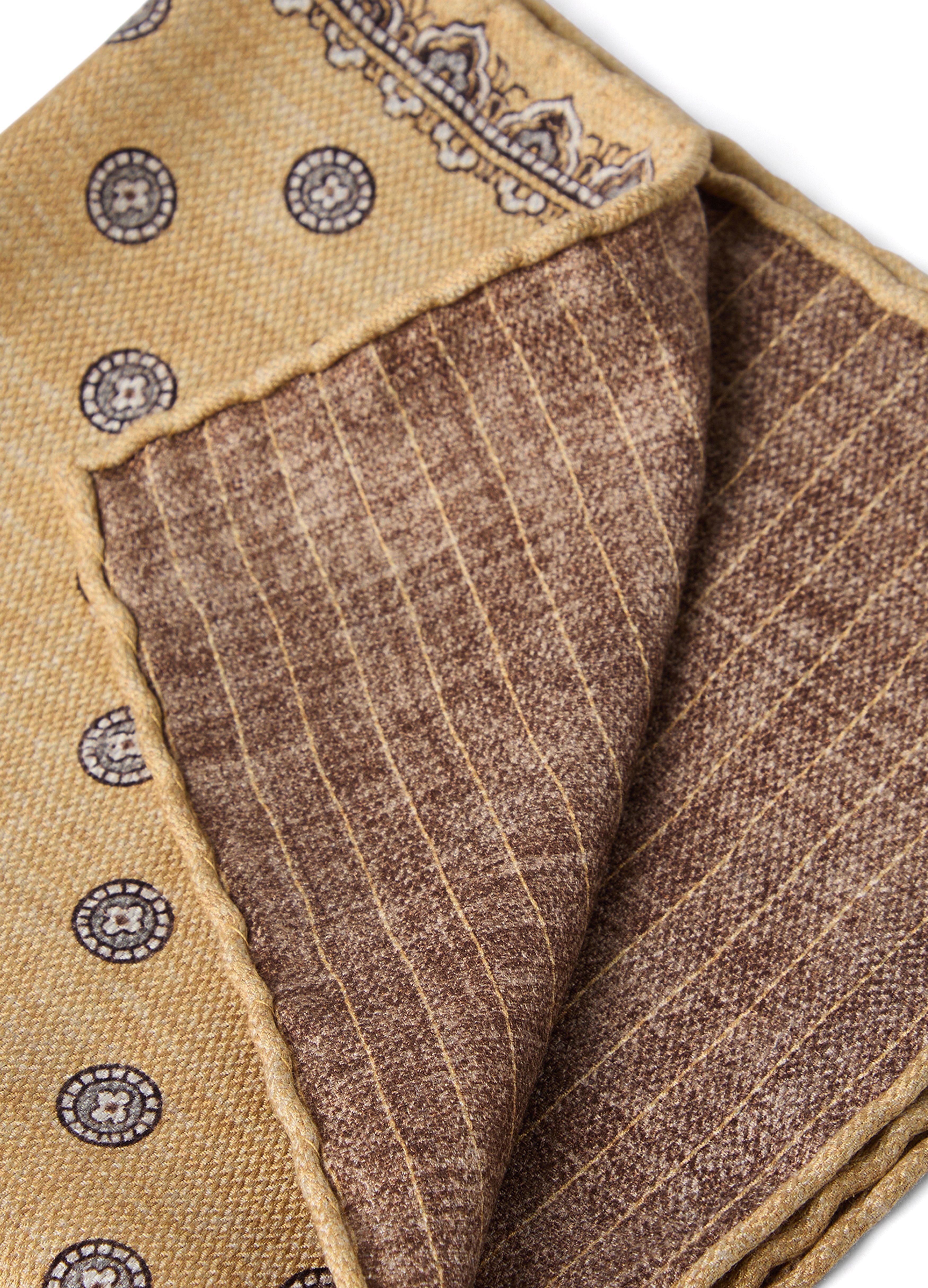 Brunello Cucinelli Pocket square with pattern