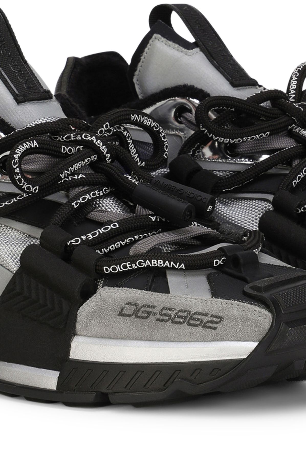 Dolce & Gabbana Mixed-materials Space sneakers