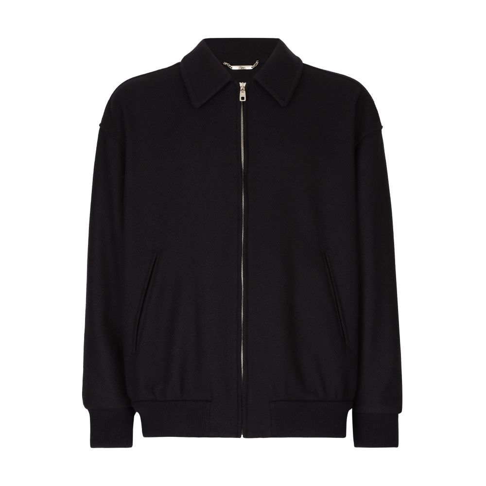 Dolce & Gabbana Wool-blend bomber jacket