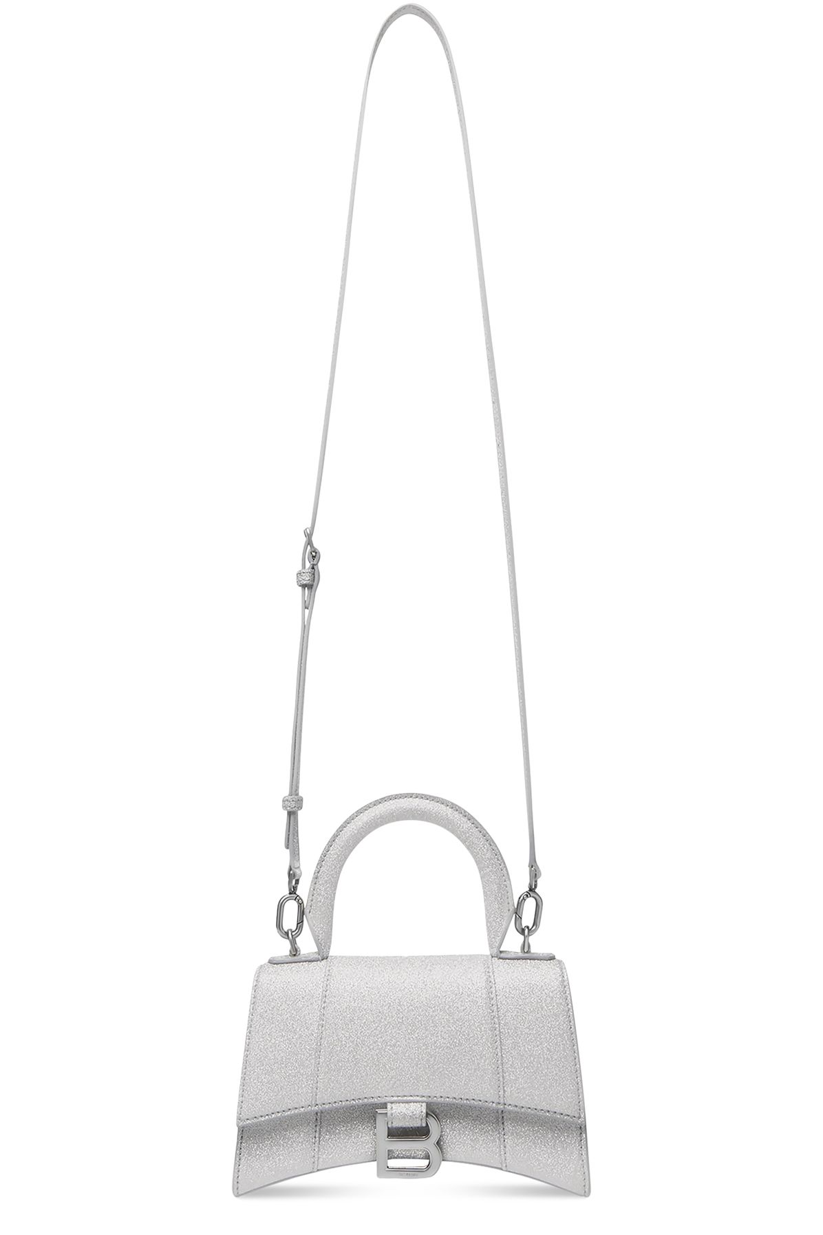 Balenciaga Hourglass XS Handbag In Sparkling Fabric