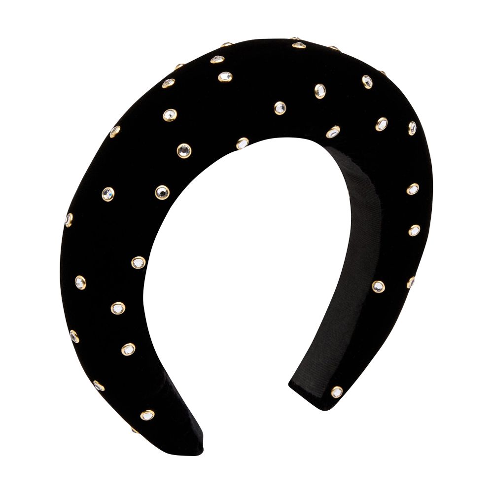 Nina Ricci Strass velvet headband