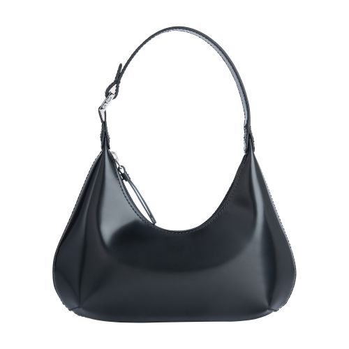 BY FAR Baby Amber Semi Patent Leather Shoulder Bag