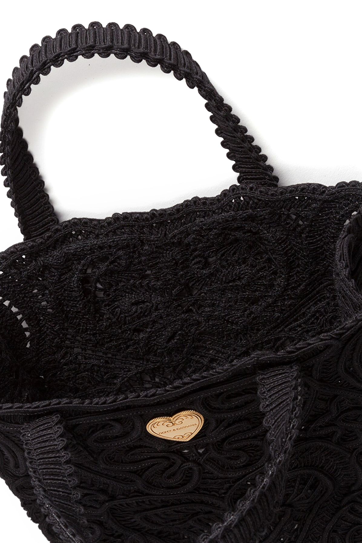 Dolce & Gabbana Small cordonetto lace shopper