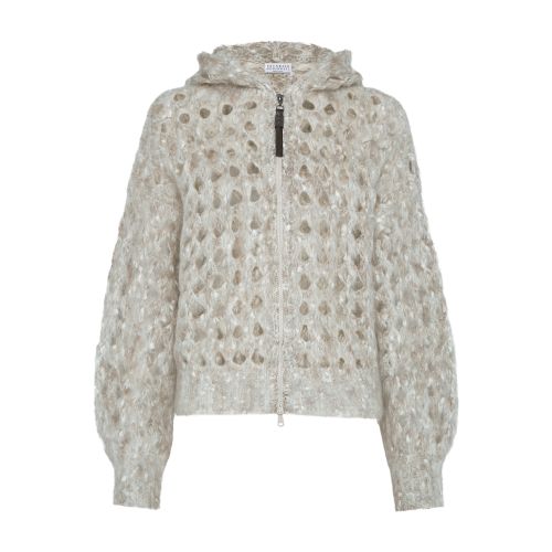 Brunello Cucinelli Net cardigan