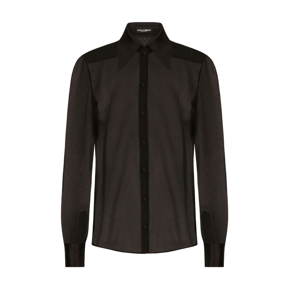 Dolce & Gabbana Silk Chiffon Shirt