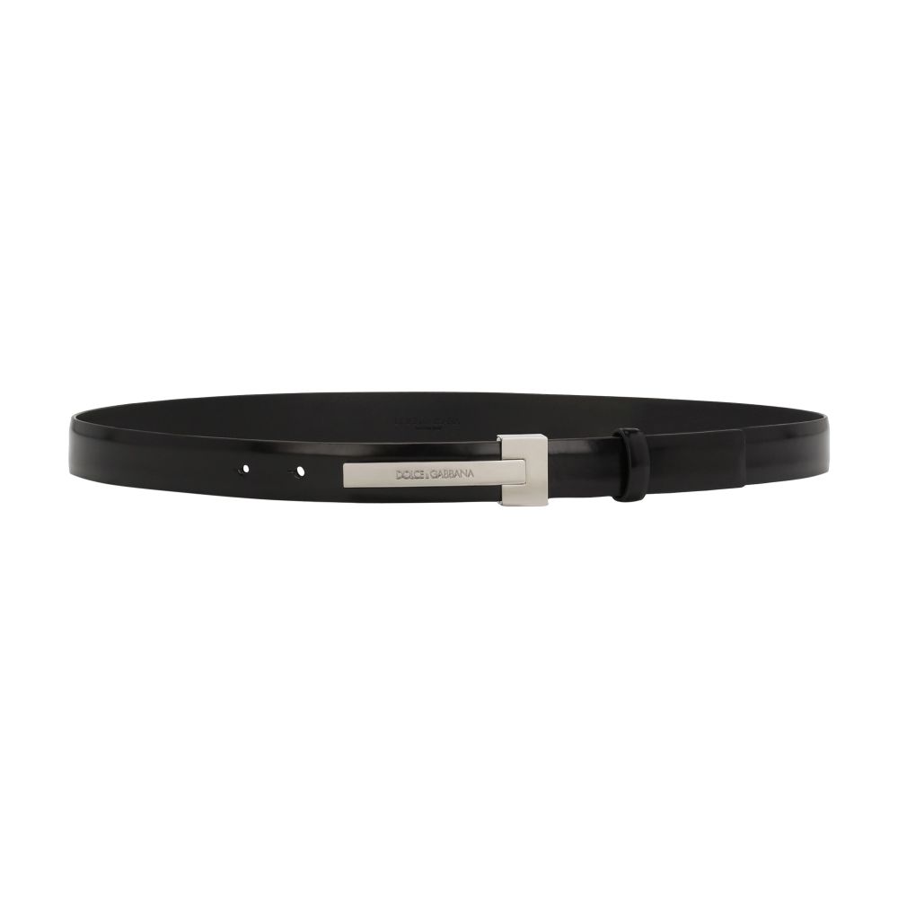 Dolce & Gabbana Brushed calfskin belt