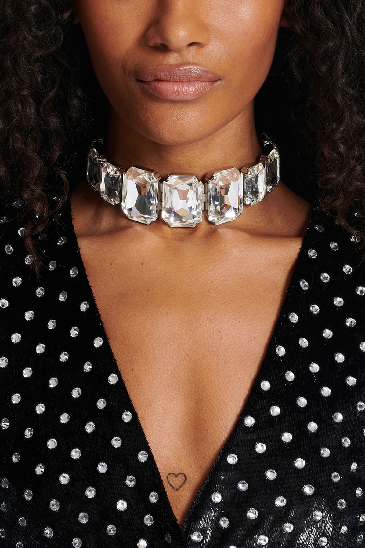 Balmain Xl Crystal Necklace