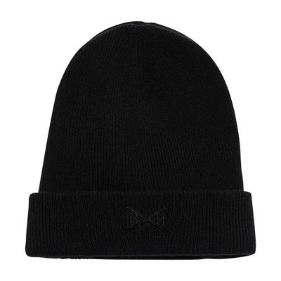 Barrie Cashmere beanie with embroidered Barrie logo