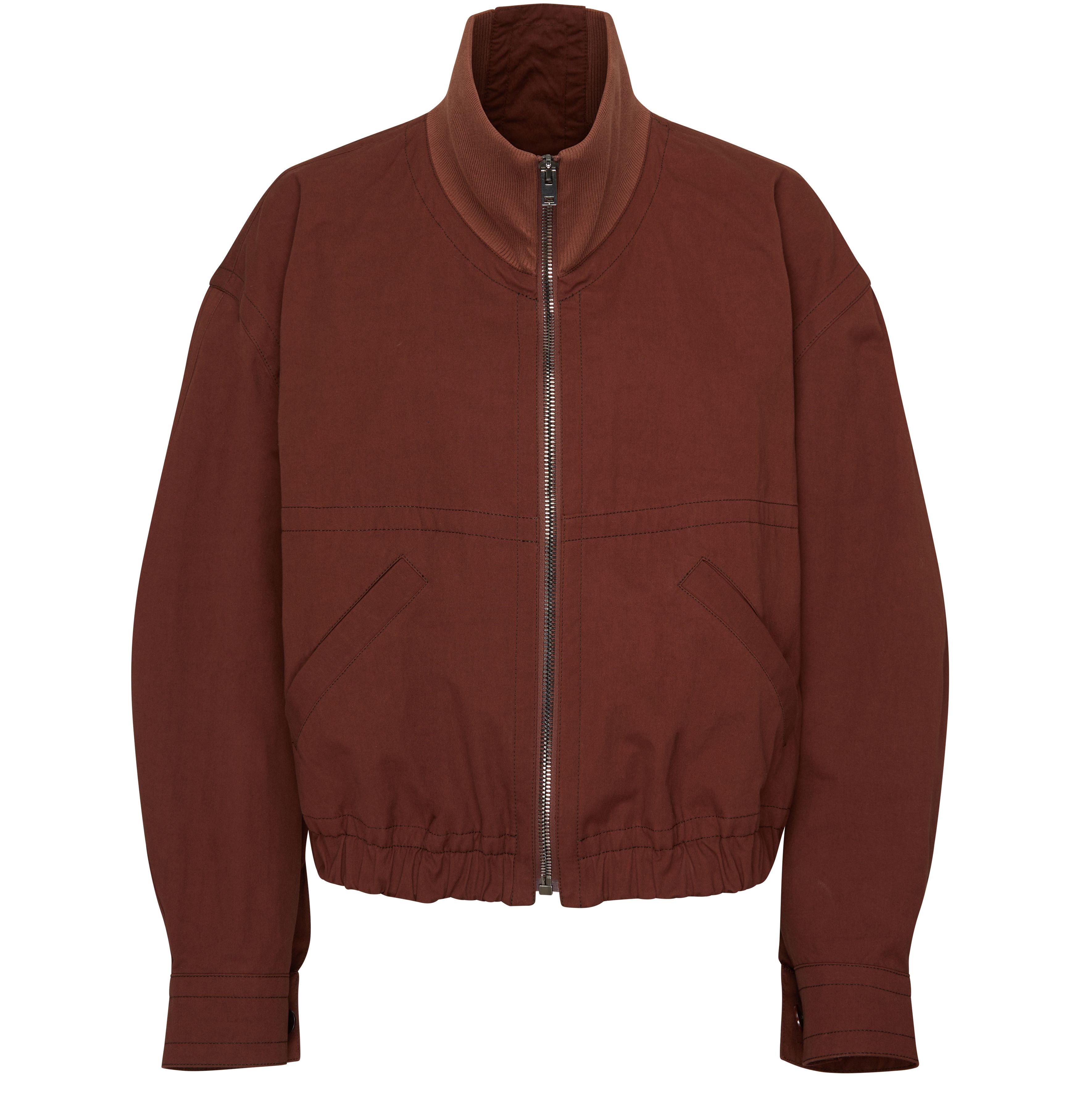 Lemaire Double layer blouson with rib