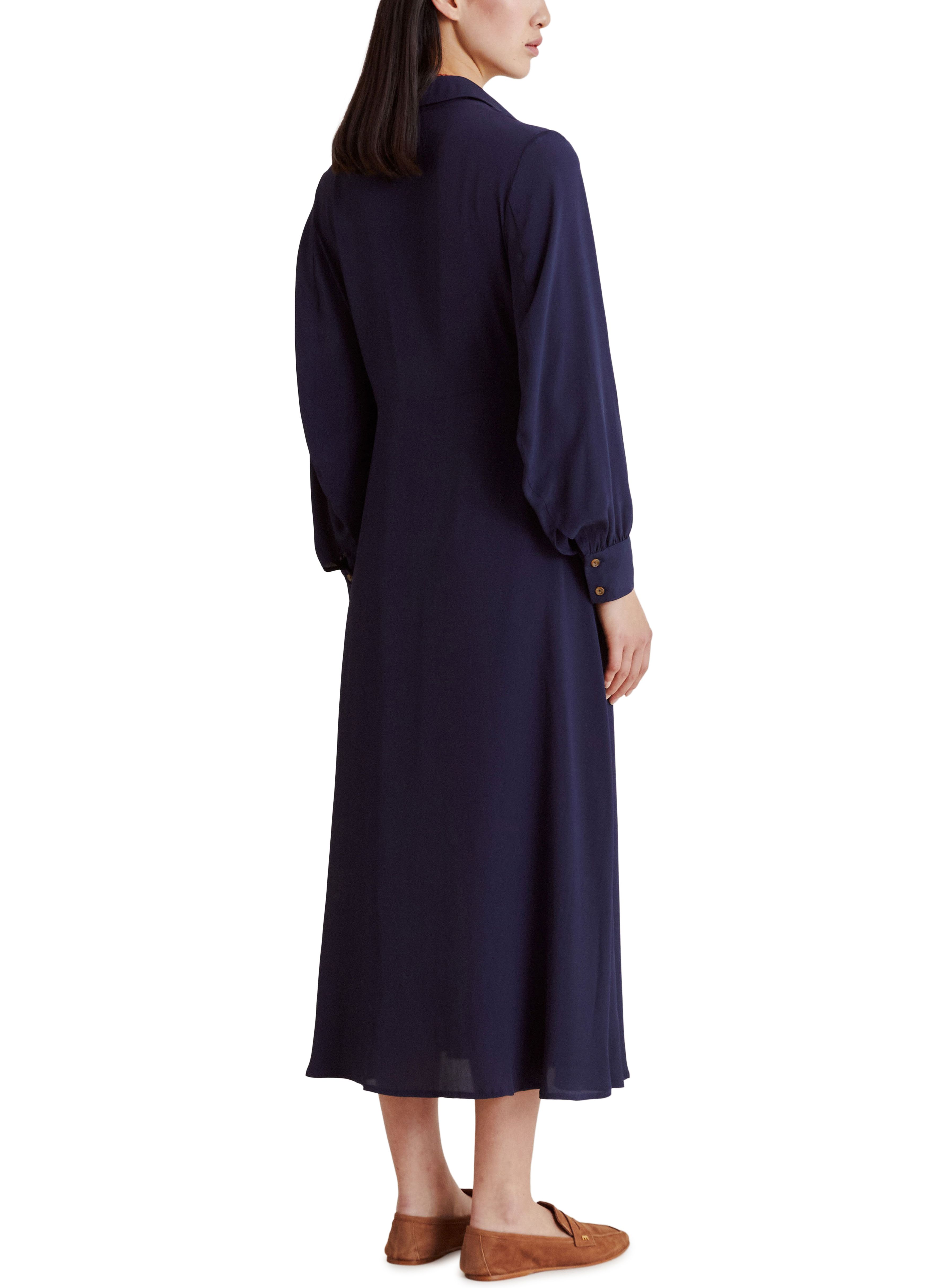  Bethany dress in plain silk