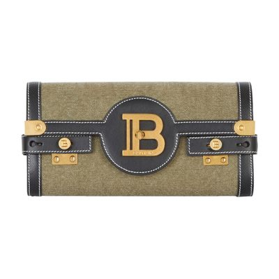 Balmain Canvas B-Buzz 23 clutch