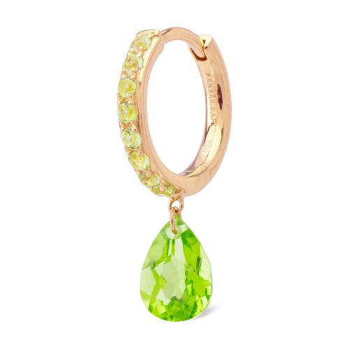 Persée Peridot piercing mono earring