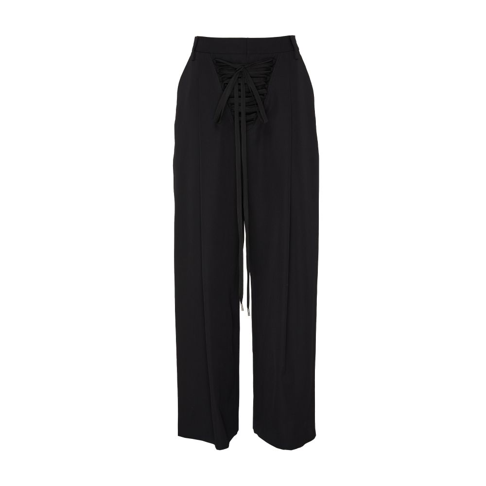 Jean Paul Gaultier The lace-up suit trousers