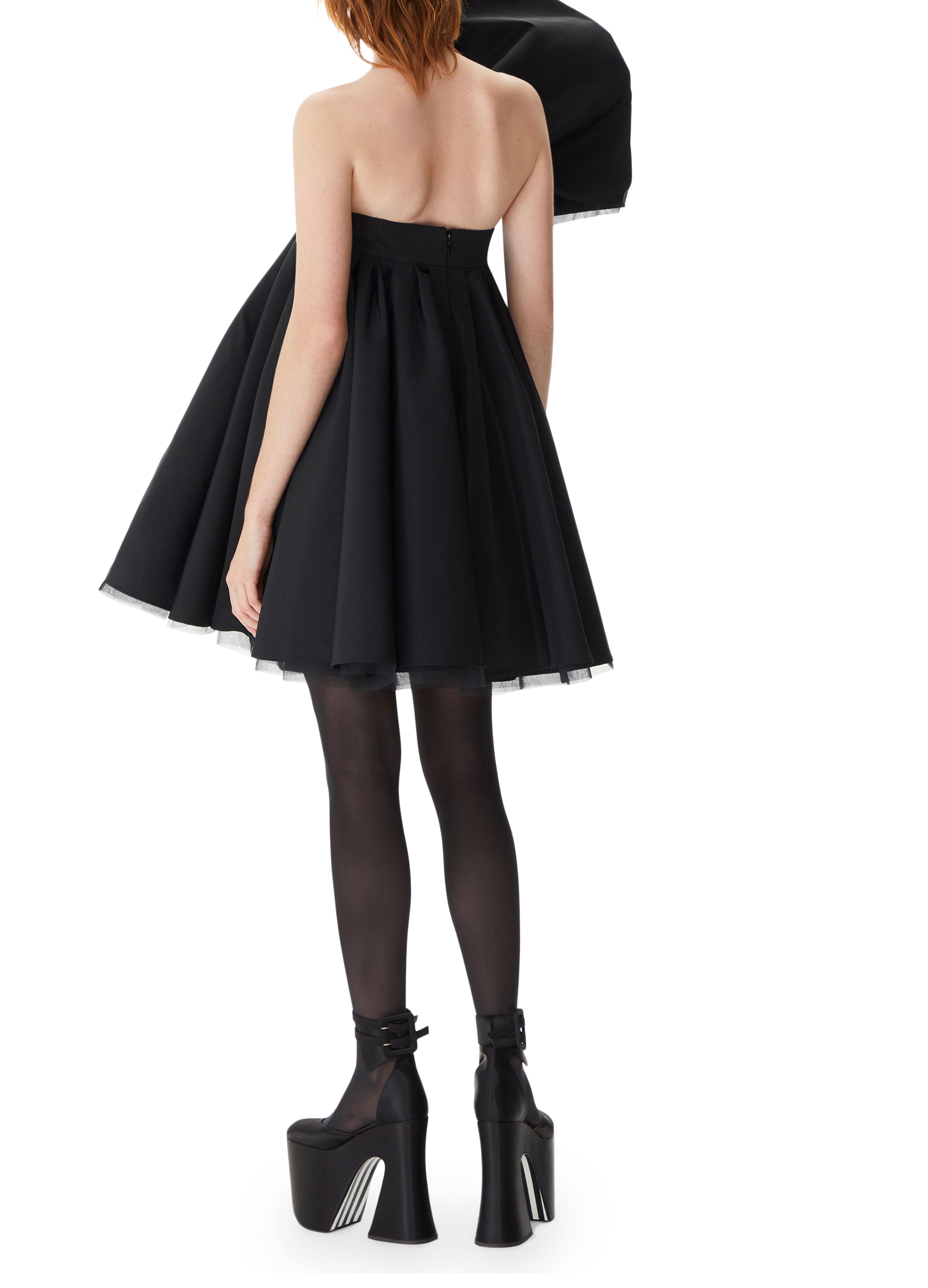 Nina Ricci Asymmetric bustier short dress