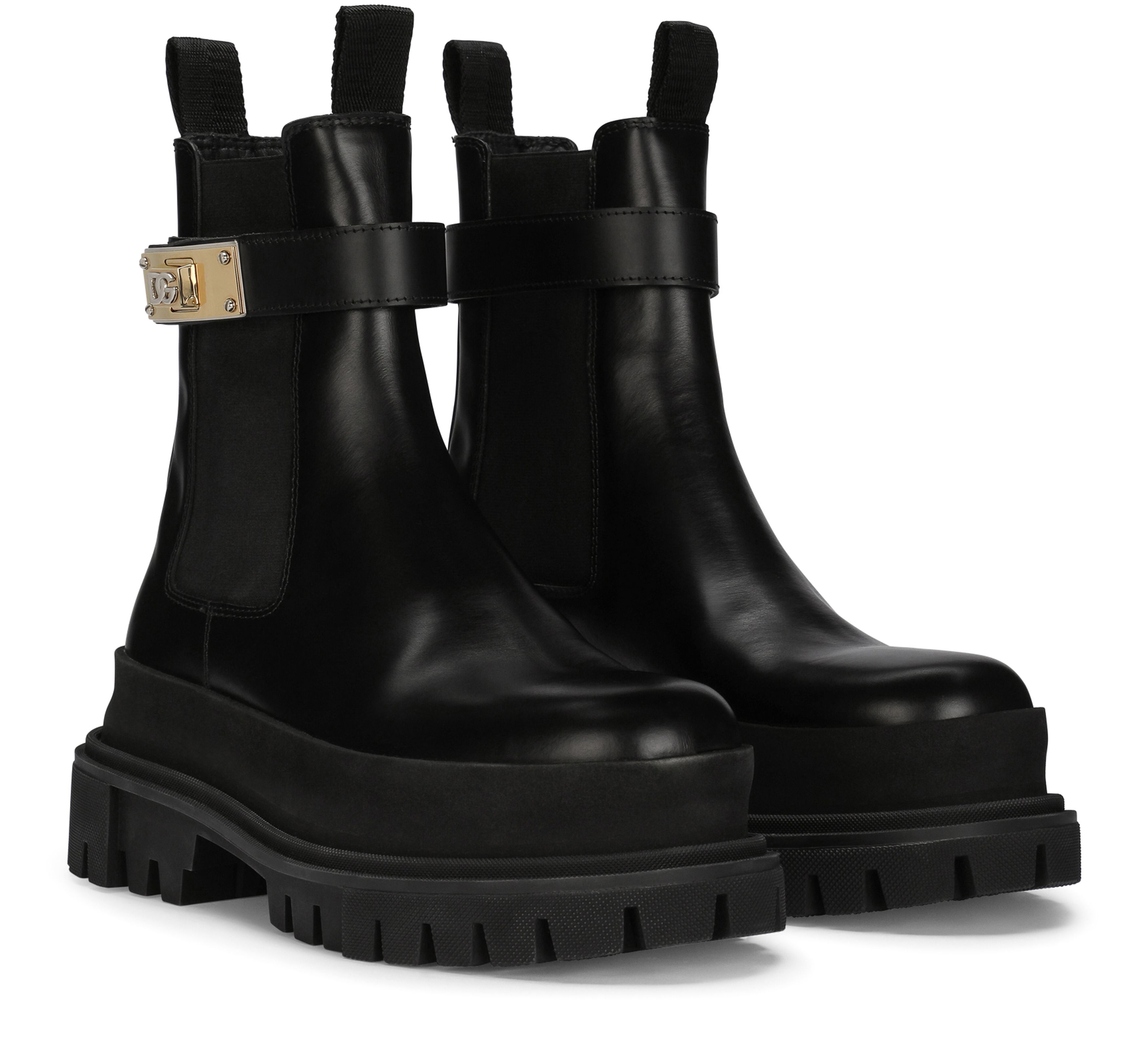 Dolce & Gabbana Calfskin ankle boots