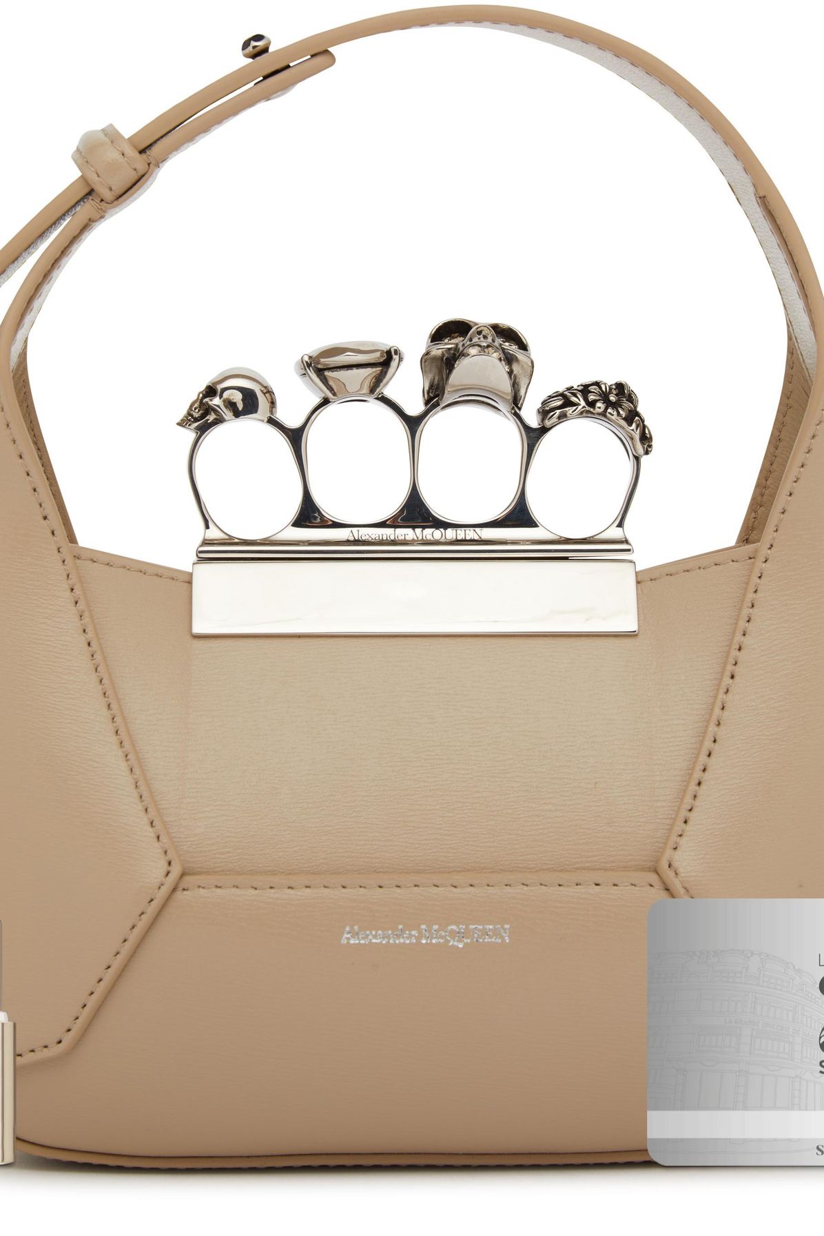 Alexander McQueen Jewelled Hobo mini bag