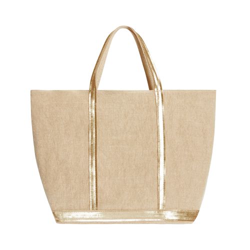  Linen XL cabas tote