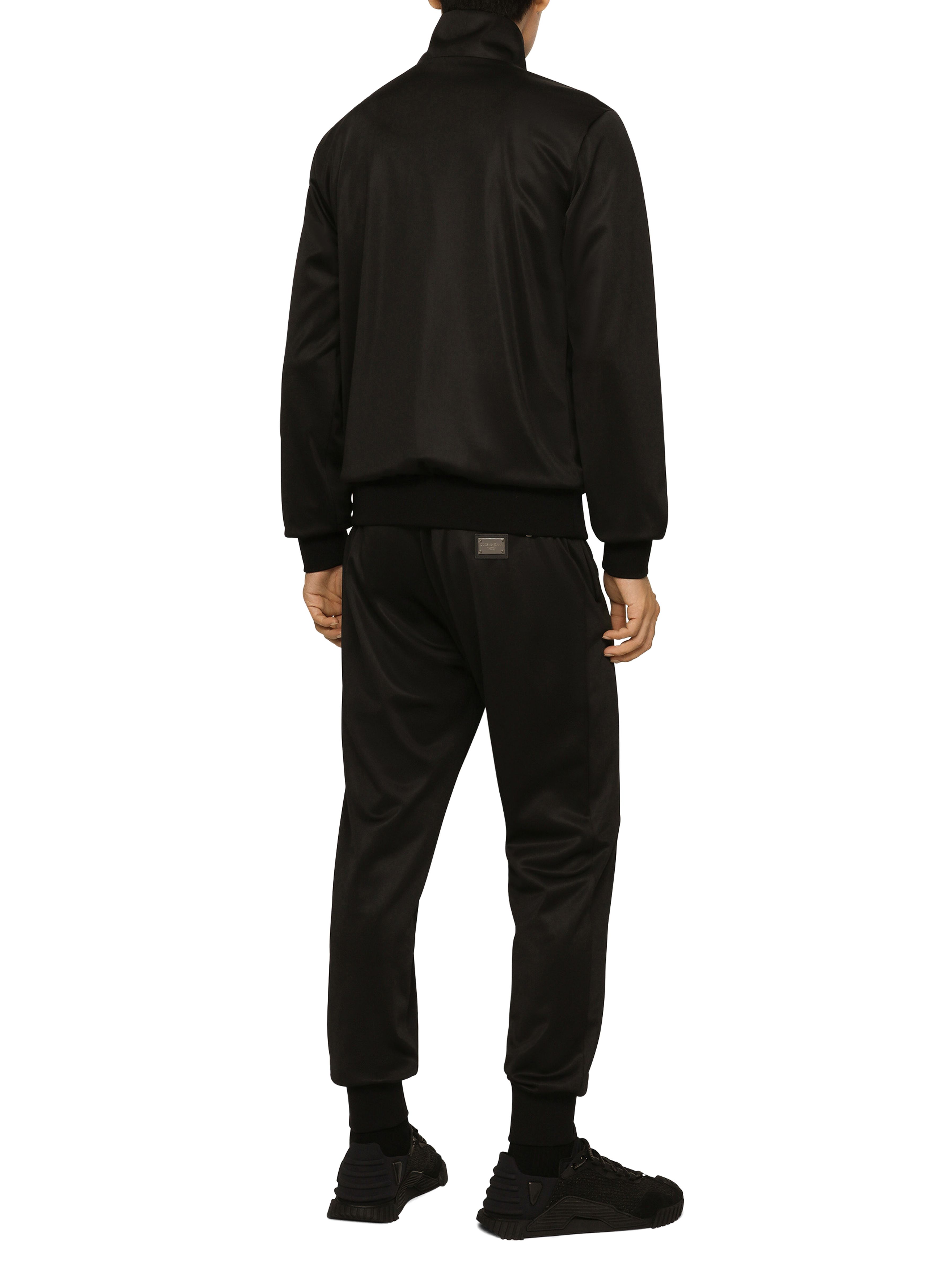 Dolce & Gabbana Technical jersey jogging pants with tag