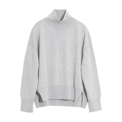 Barrie Iconic oversized roll-neck cashmere jumper