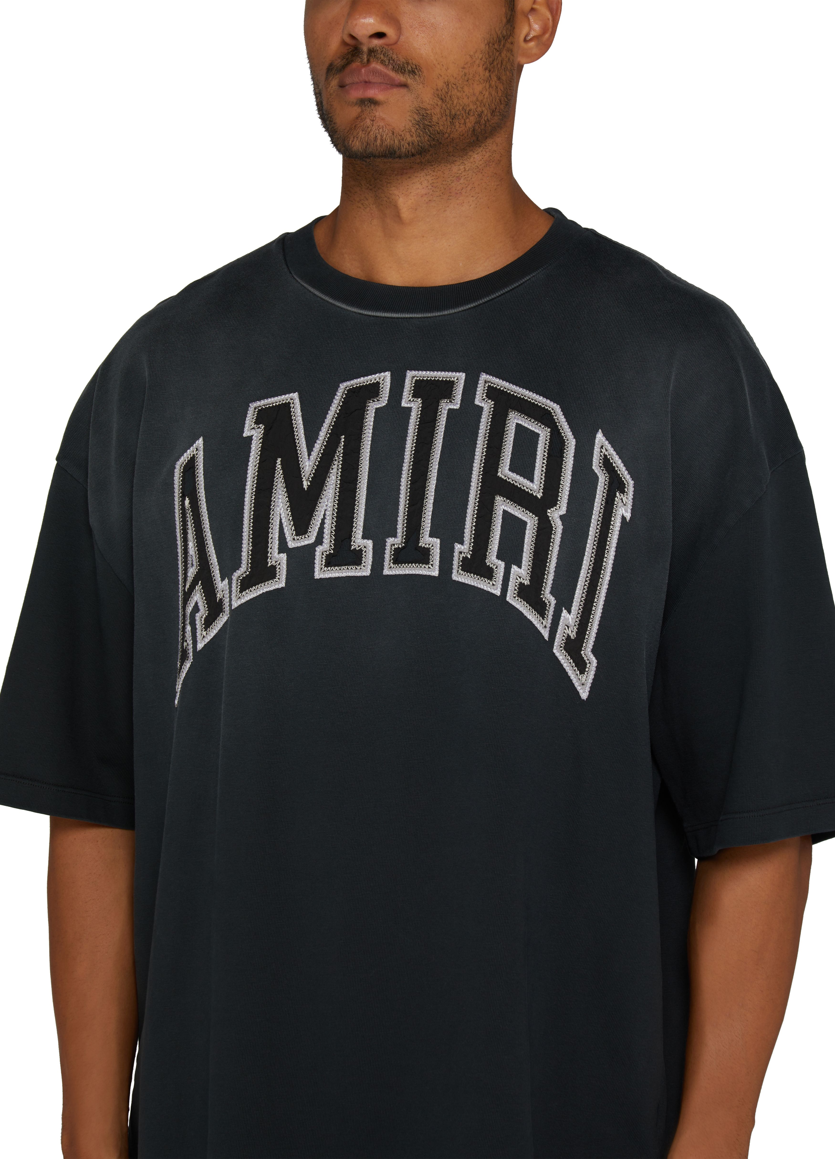 Amiri Amiri staggered wave t-shirt