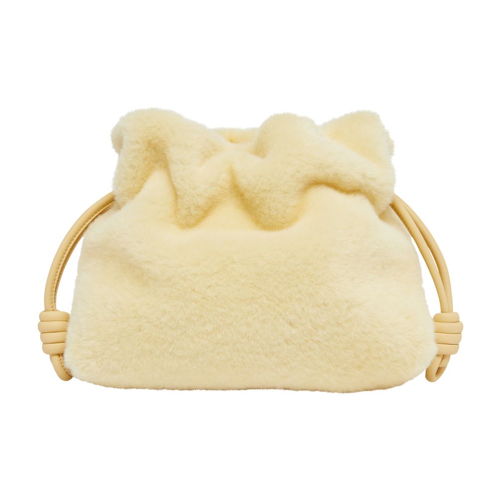 Loewe Flamenco bag in shearling