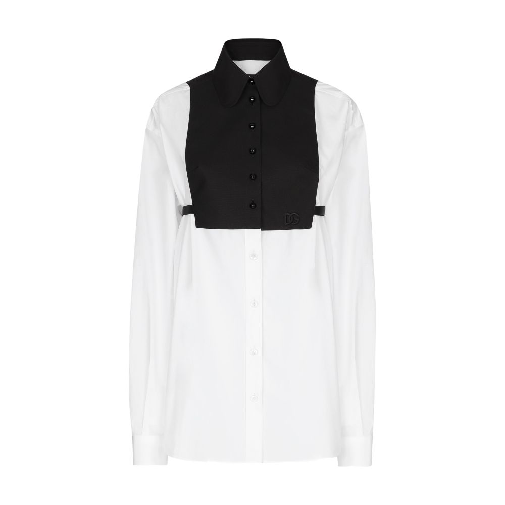 Dolce & Gabbana Cotton shirt with contrasting front