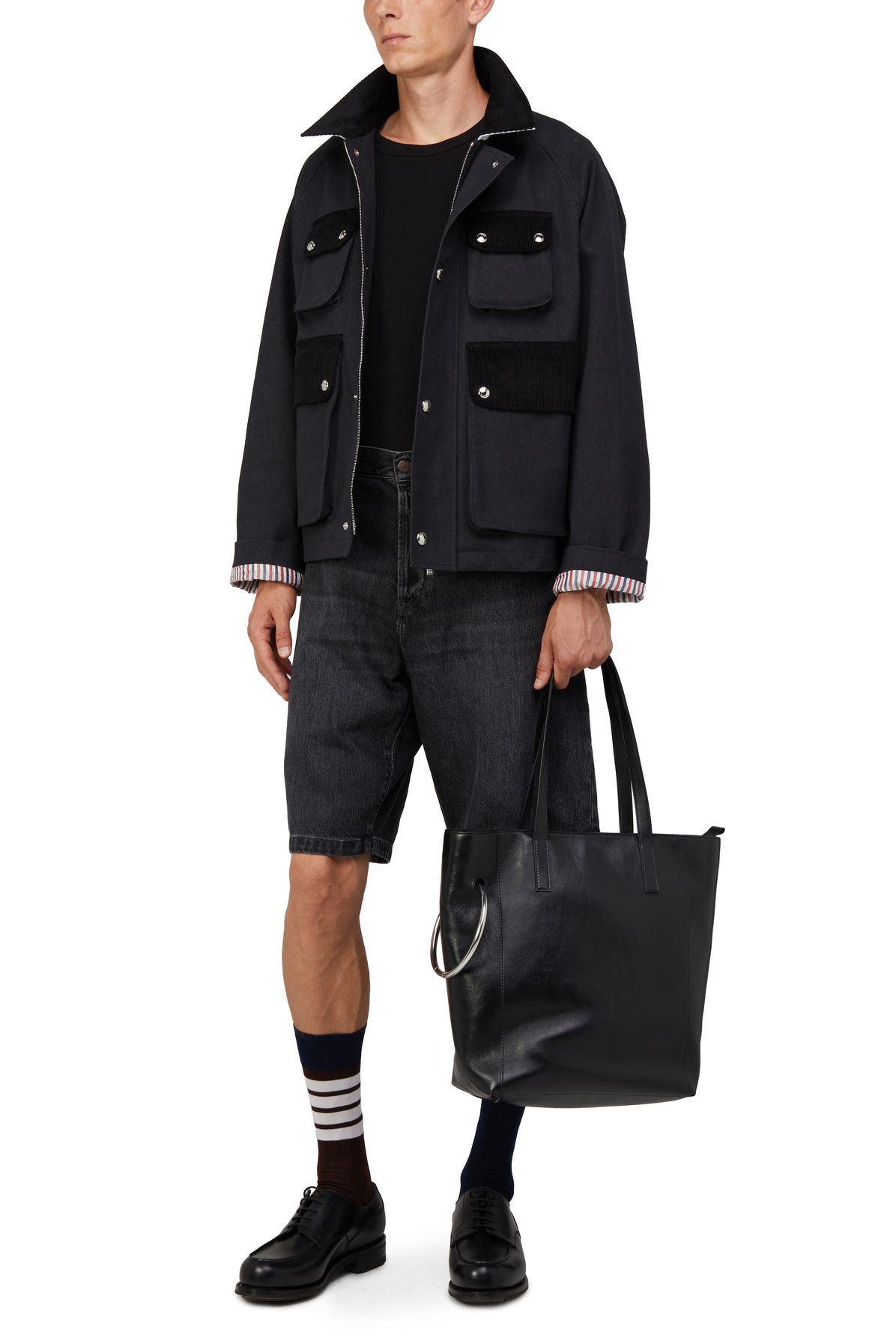 Thom Browne Multipocket cropped jacket