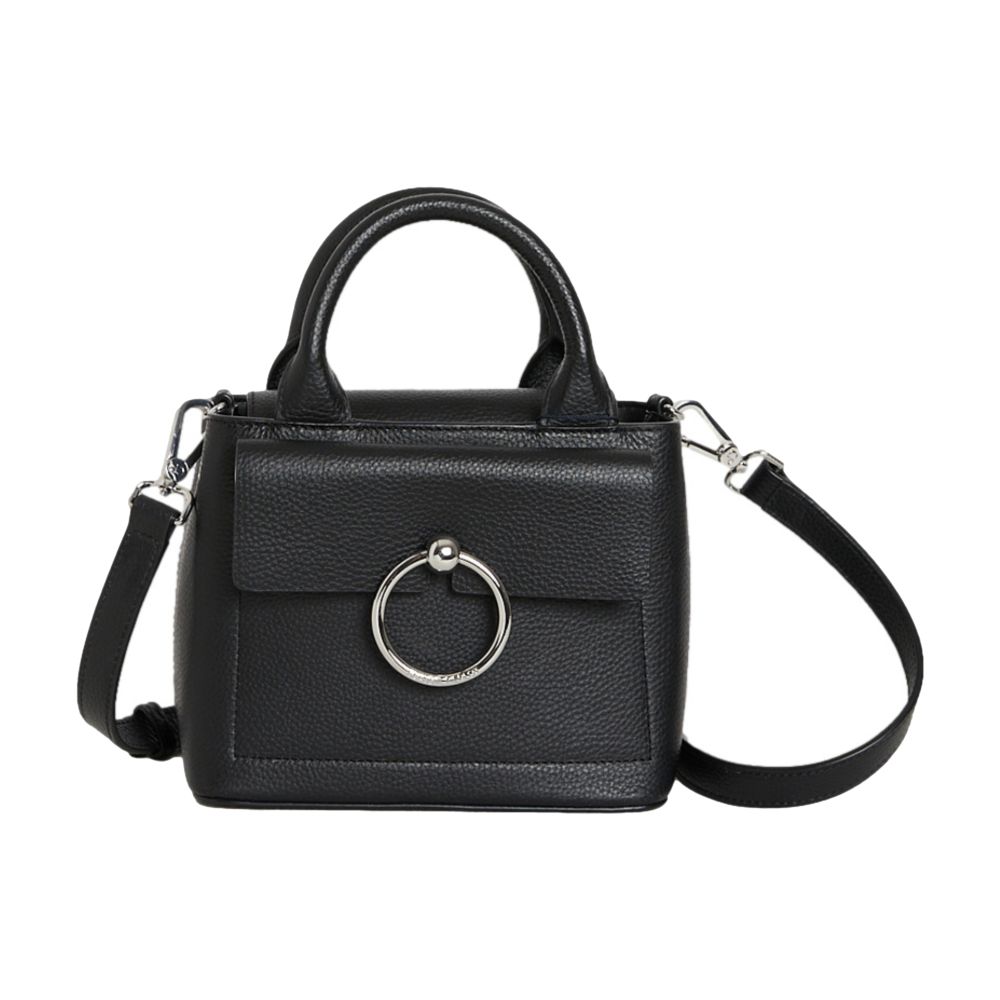  Anouck mini grained leather handbag