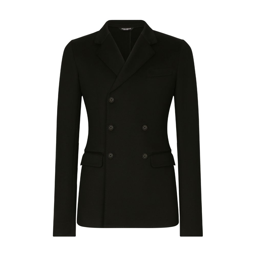 Dolce & Gabbana Double-Breasted Cotton Jacket