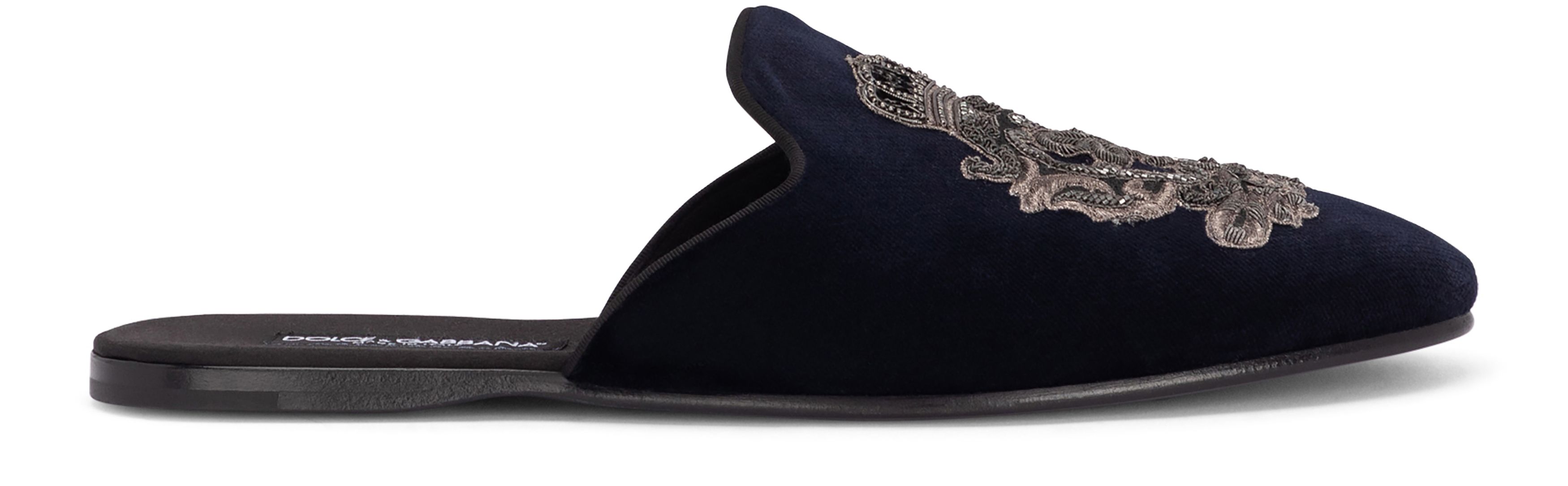 Dolce & Gabbana Velvet slipper