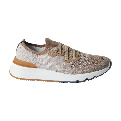 Brunello Cucinelli Knitted running shoes