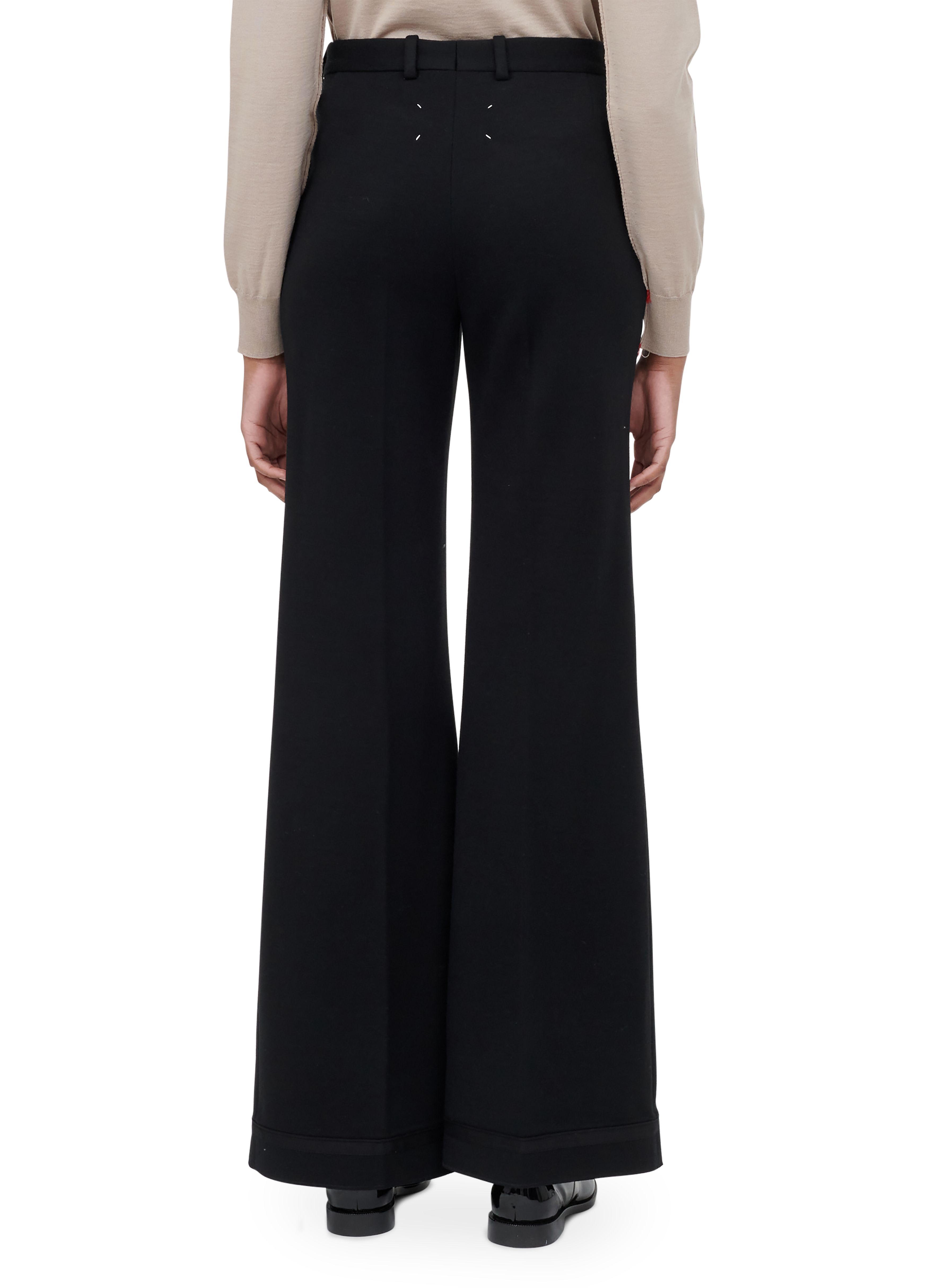 Maison Margiela Milano Rib Flared Trousers