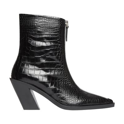 Elleme Eclair Zipper Boots Croco