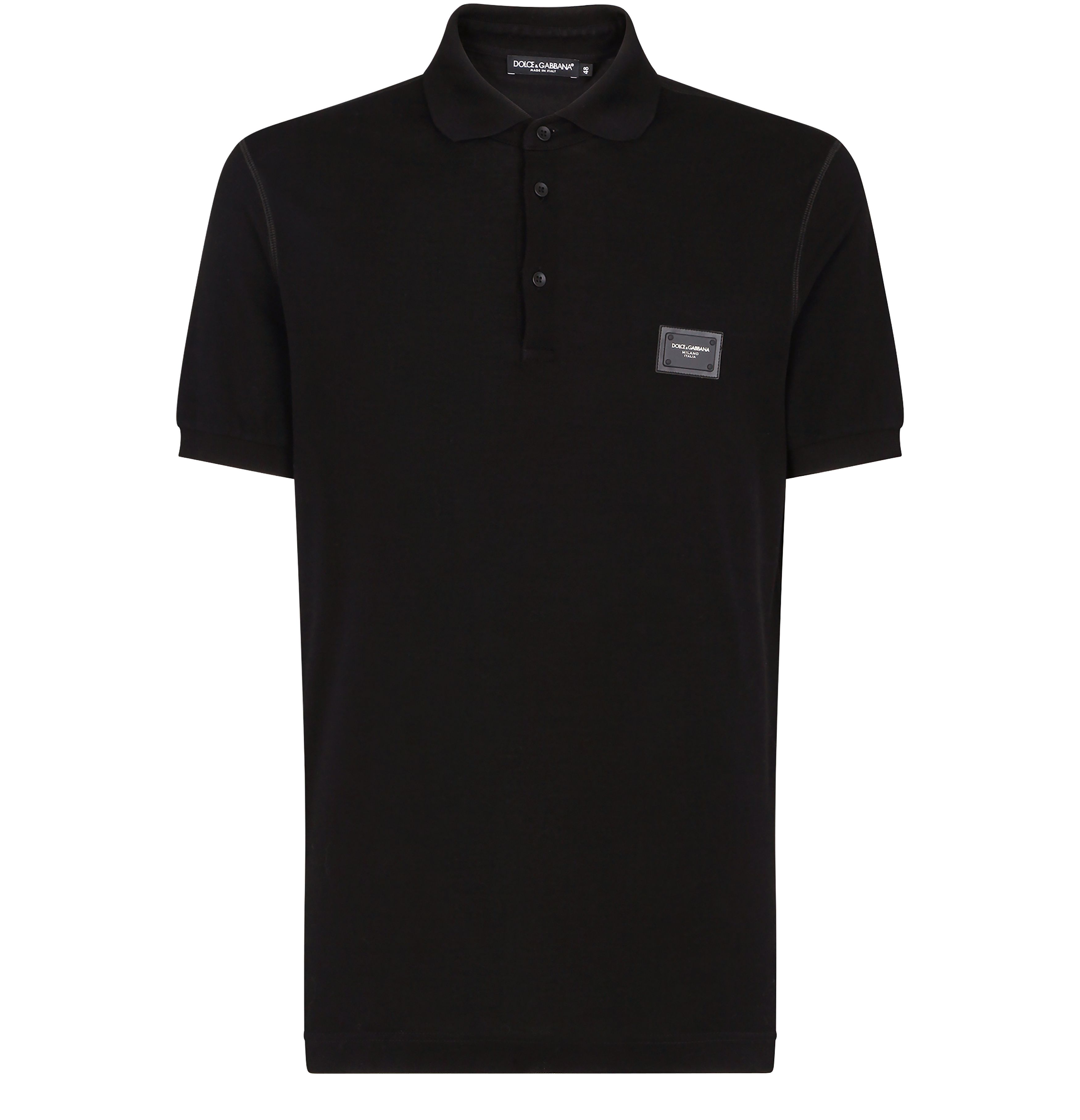 Dolce & Gabbana Cotton piqué polo-shirt