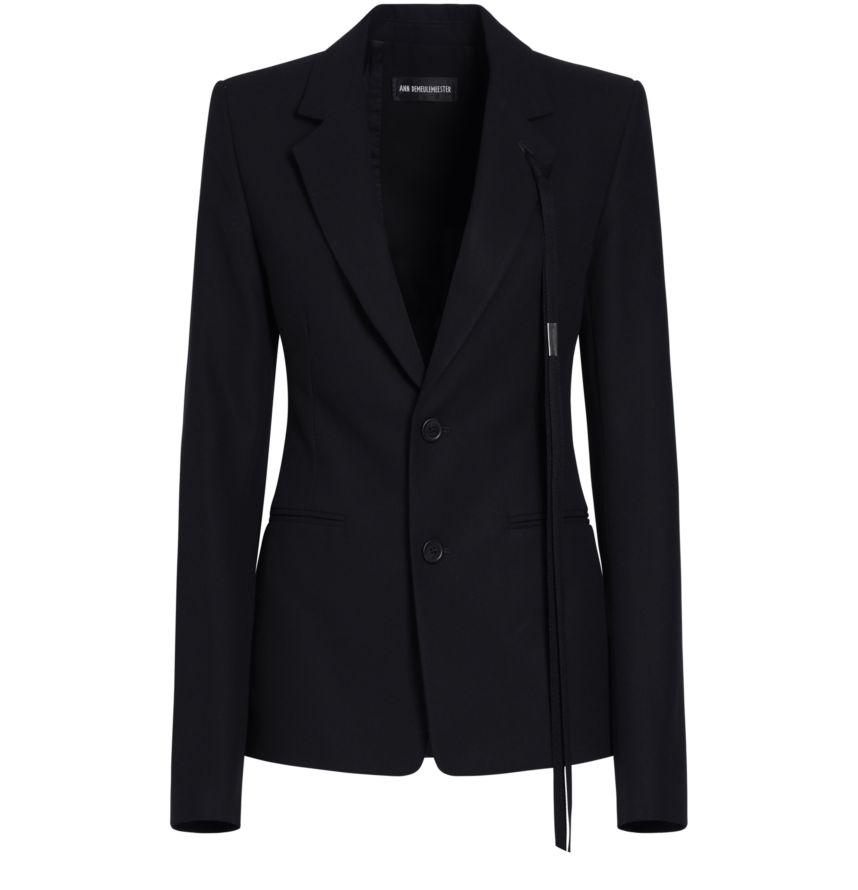 Ann Demeulemeester Kia fitted tailored jacket