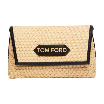 Tom Ford Mini bag with raffia chain