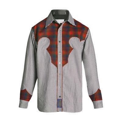 Maison Margiela Pendleton yoke gingham shirt