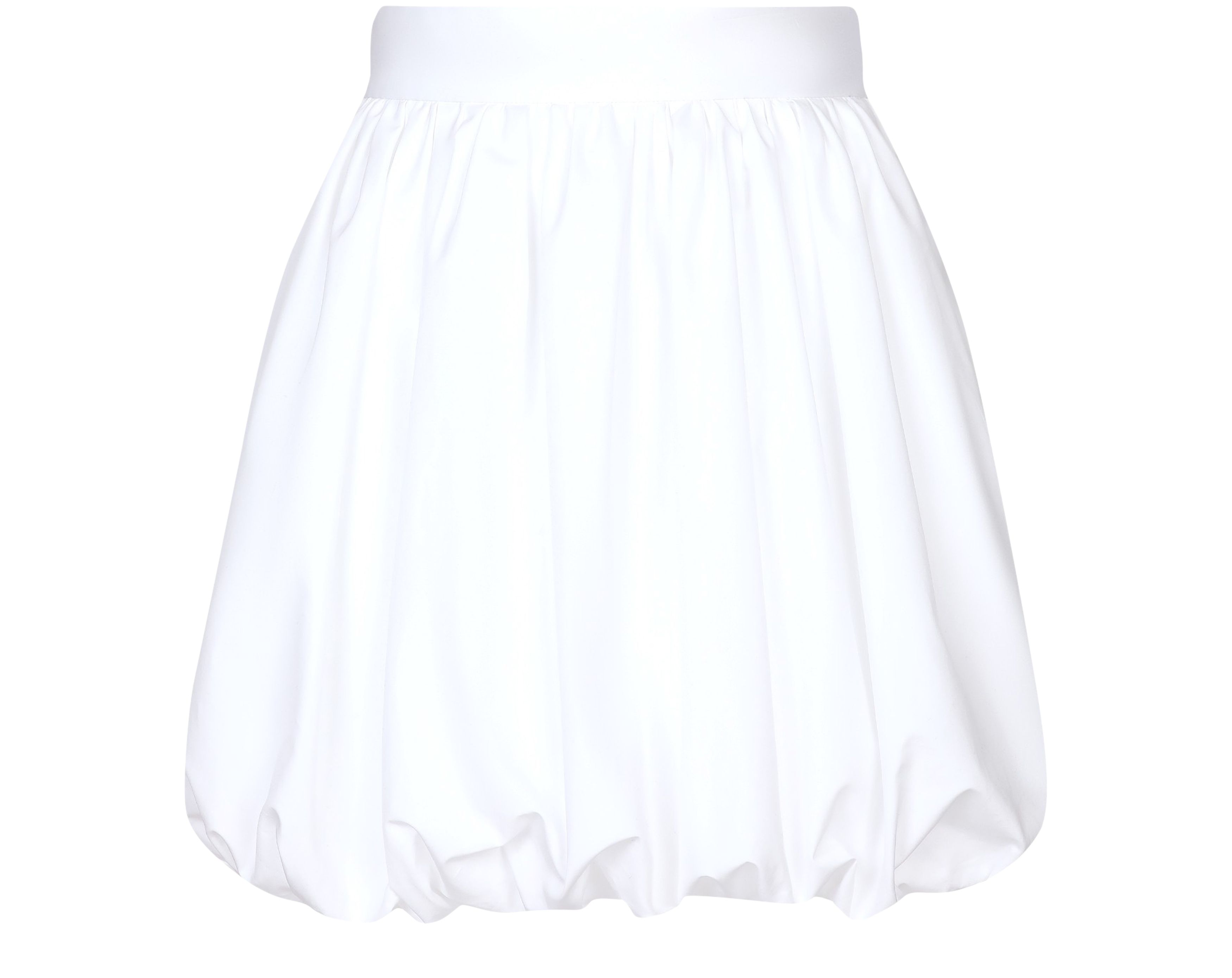 Dolce & Gabbana Short cotton balloon skirt