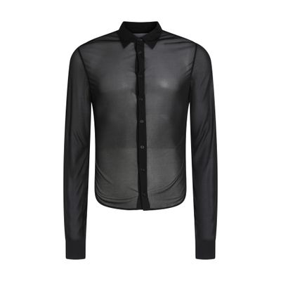 Ann Demeulemeester Reinaert jersey fitted shirt