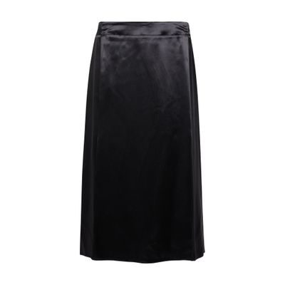 Bottega Veneta Soft satin skirt