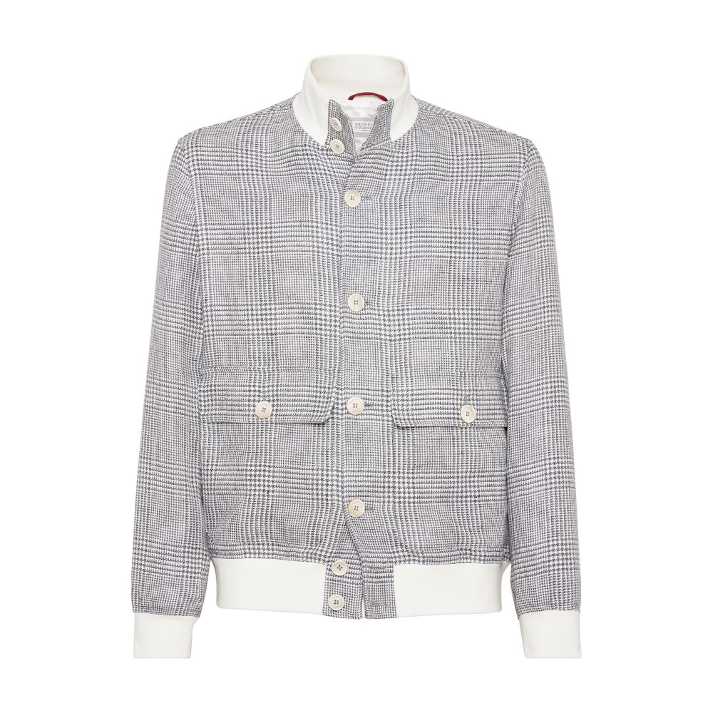 Brunello Cucinelli Prince of Wales check jacket