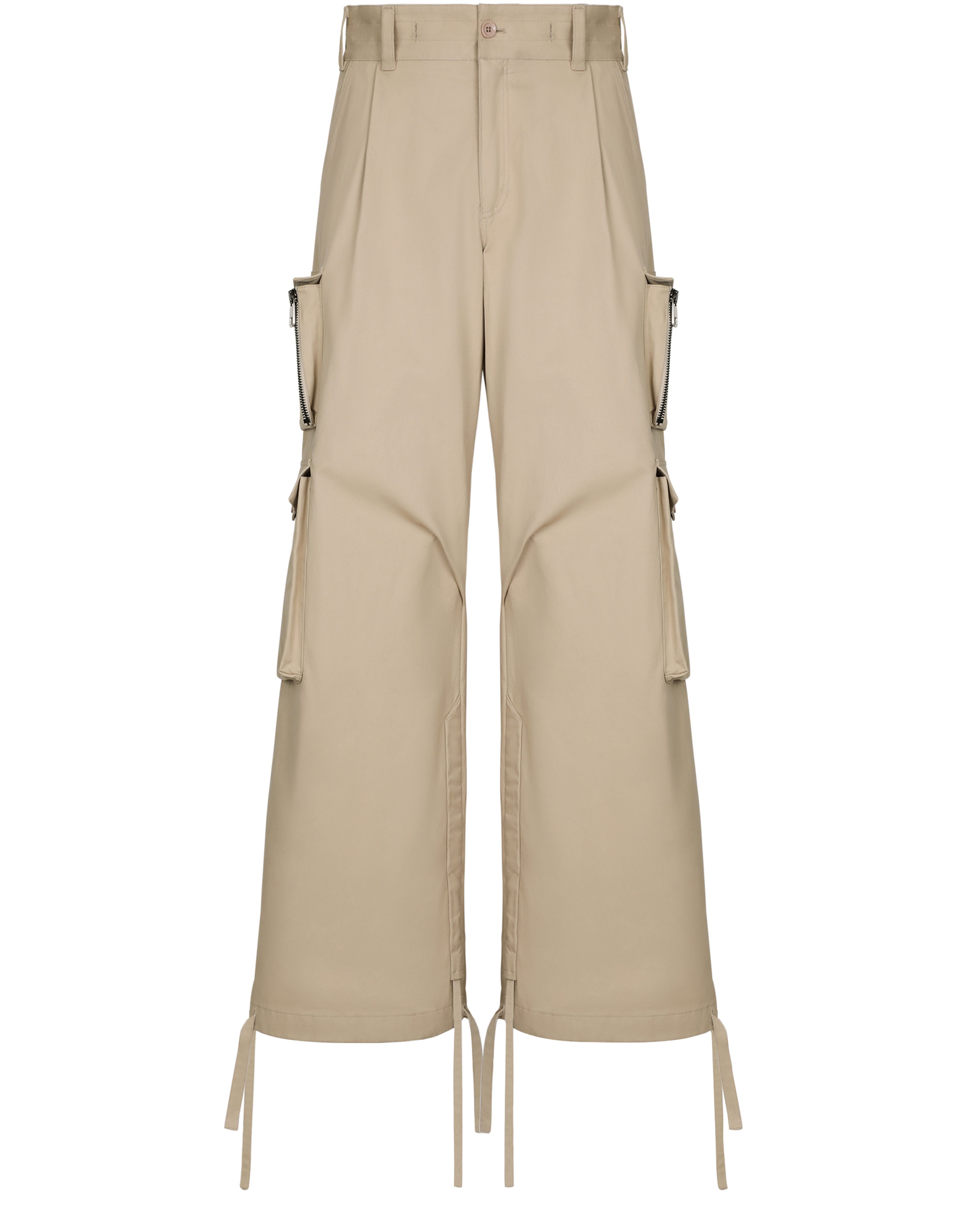 Dolce & Gabbana Cotton gabardine cargo pants