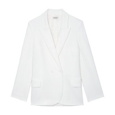 Zadig & Voltaire Visit Peace & Love Diamanté Blazer