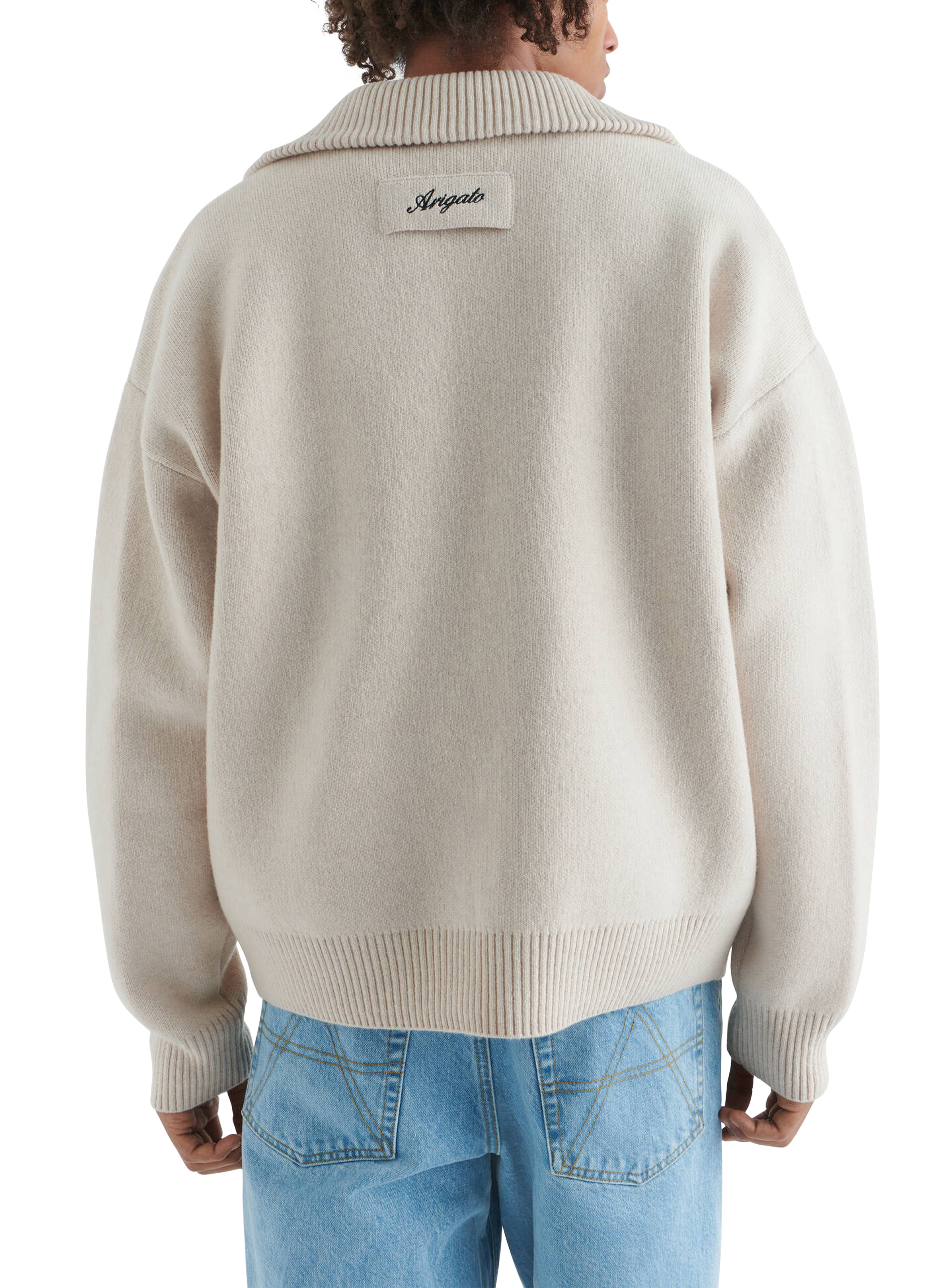 Axel Arigato Core Zip-Up Sweater