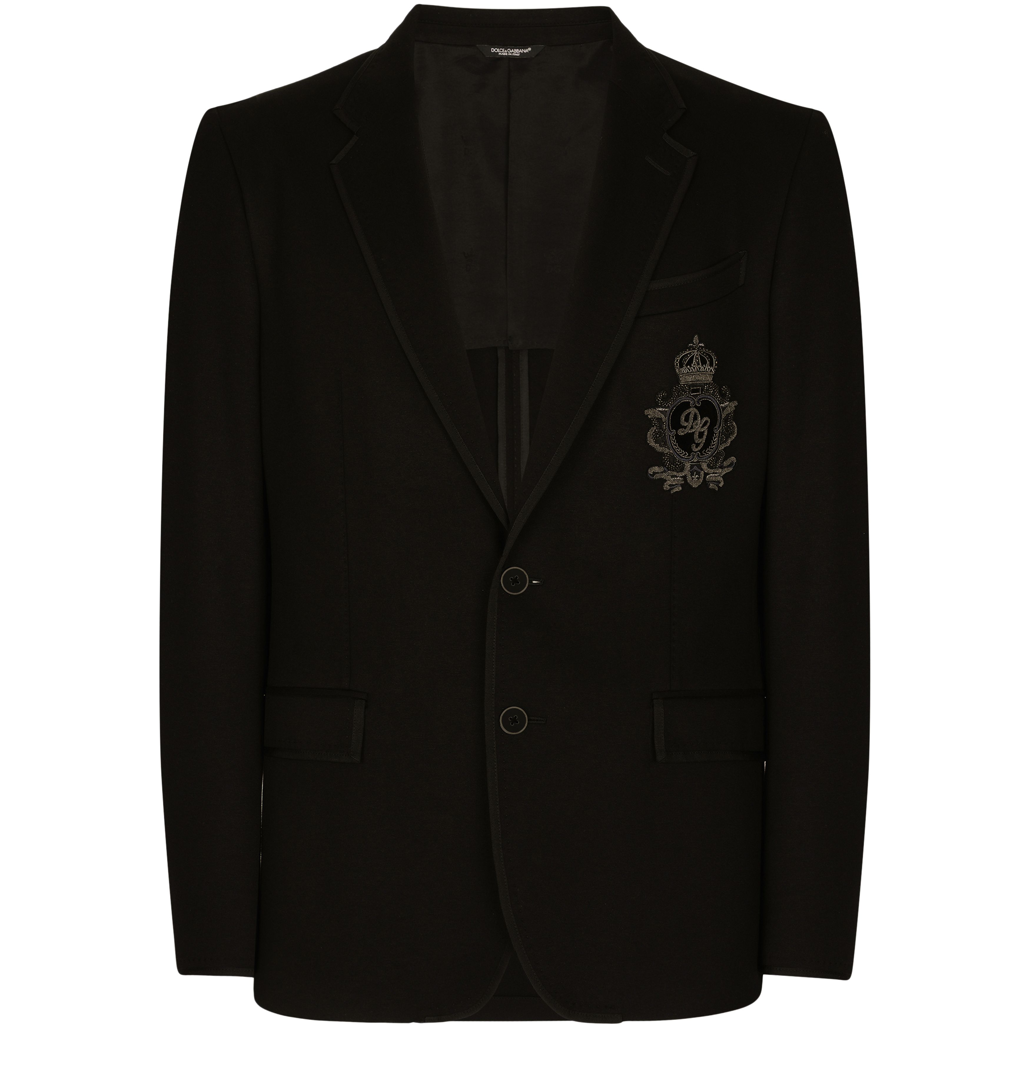 Dolce & Gabbana Jersey jacket with patch