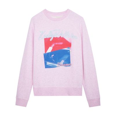 Zadig & Voltaire Upper Photoprint Sweatshirt